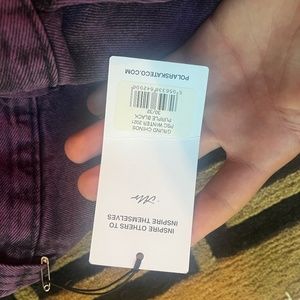 Polar grund chino purple skate pants 30-32